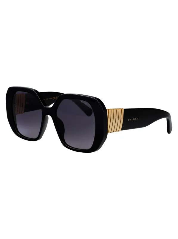 TUBOGAS Geometrical Sunglasses made by Bulgari