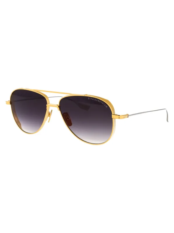SUBSYSTEM Aviator Sunglasses made by DITA