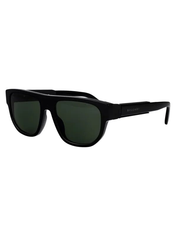 BVLGARI ALUMINIUM Rectangular Sunglasses made by Bulgari