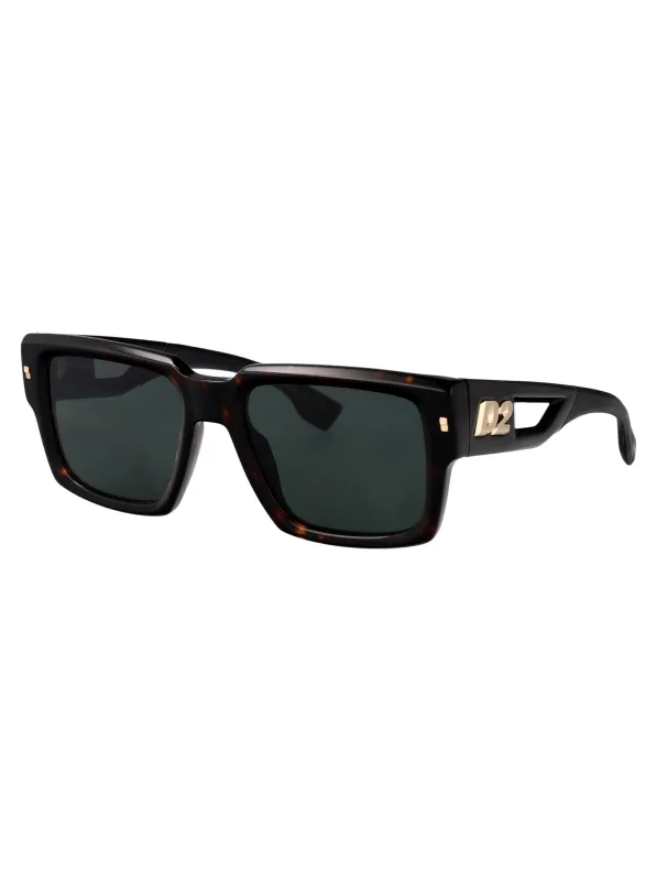 D2 0143/S RECTANGULAR Sunglasses made by DSQUARED2