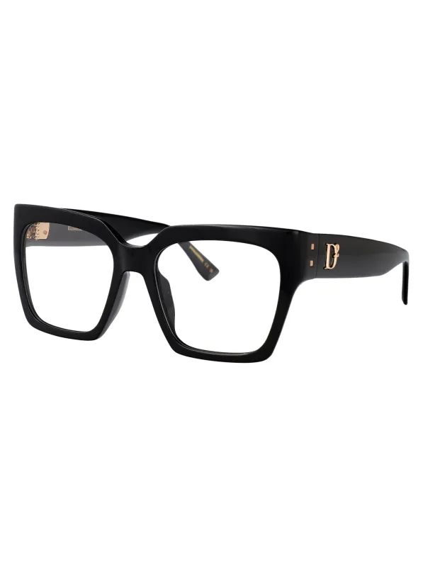 D2 0151/G RECTANGULAR Optical made by DSQUARED2
