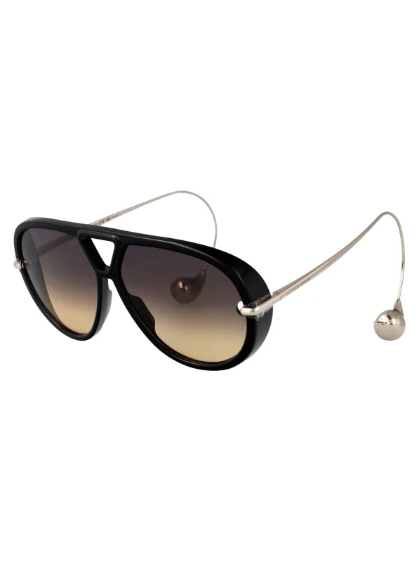 BV1273S GEOMETRICAL Sunglasses made by Bottega Veneta