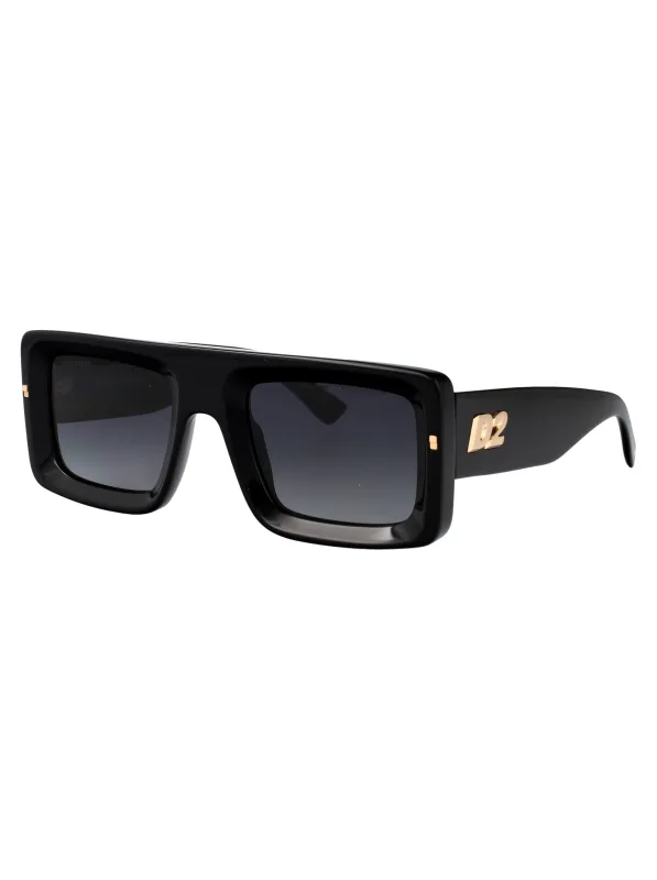D2 0141/S RECTANGULAR Sunglasses made by DSQUARED2