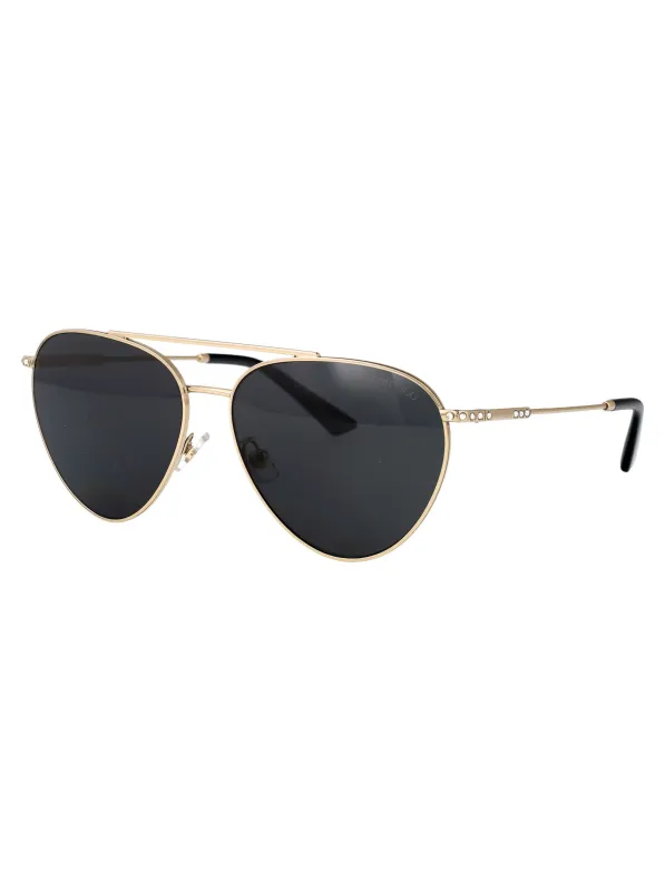 0JC4002B ROUND Sunglasses made by Jimmy Choo