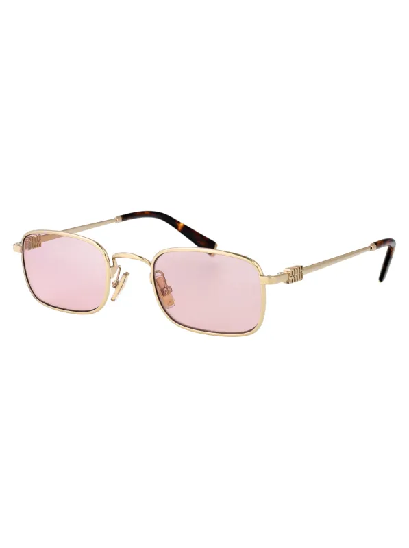 0MU A53S RECTANGULAR Sunglasses made by Miu Miu