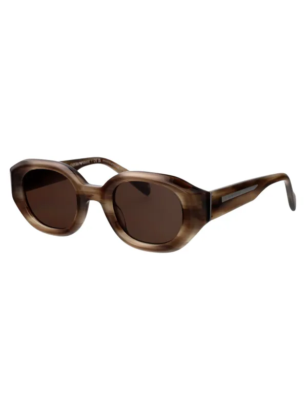 0EA4230U Geometrical Sunglasses made by Emporio Armani