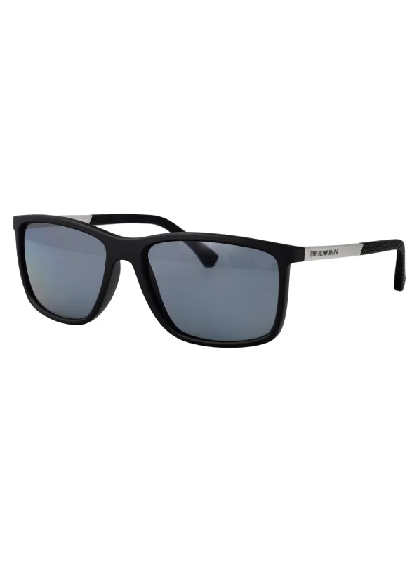 0EA4058 Squared Sunglasses made by Emporio Armani