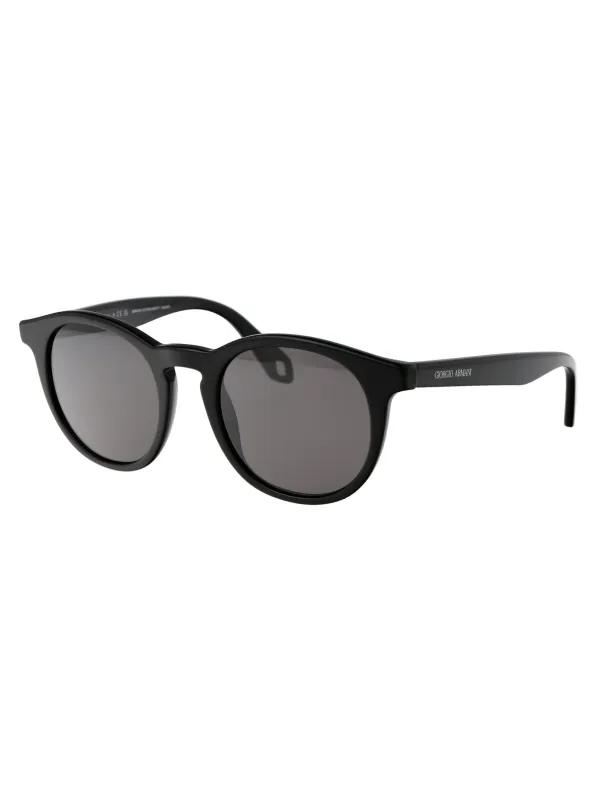 0AR8192 Round Sunglasses made by Giorgio Armani