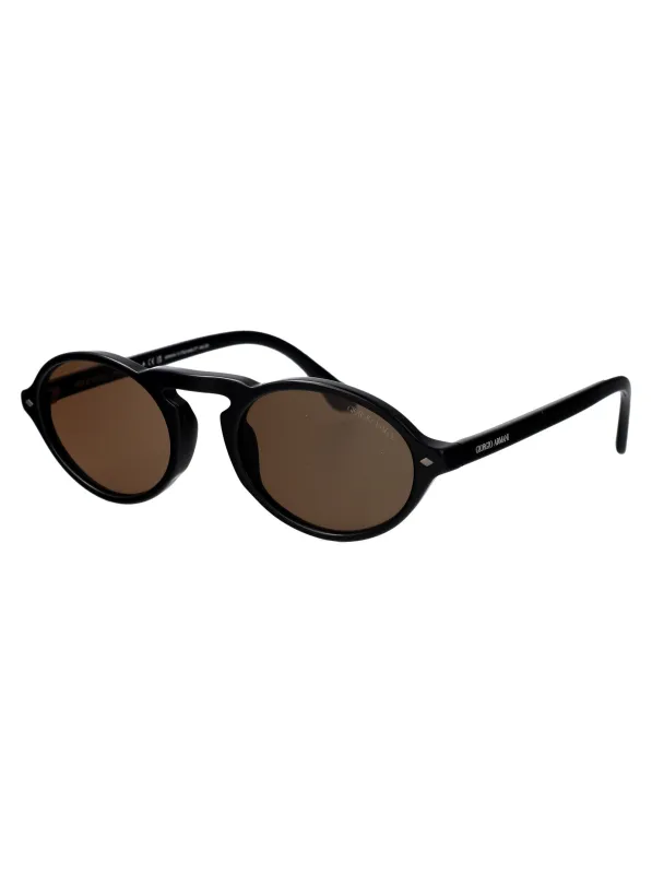 0AR8219U OVAL Sunglasses made by Giorgio Armani