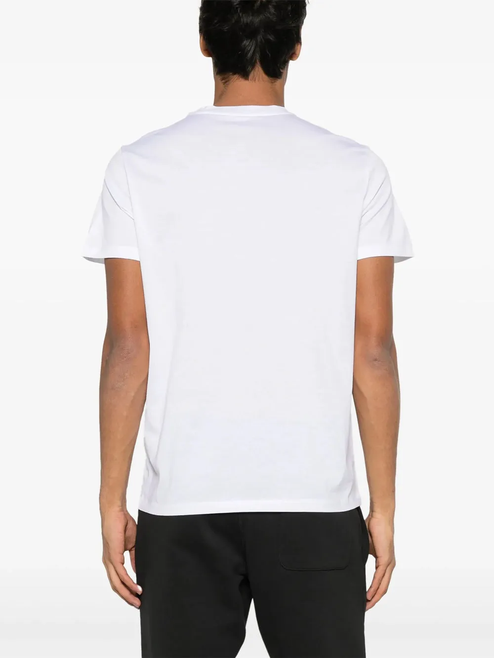 Double Logo Patch Cotton T-Shirt sold by Wanan Luxury product image thumbnail 4