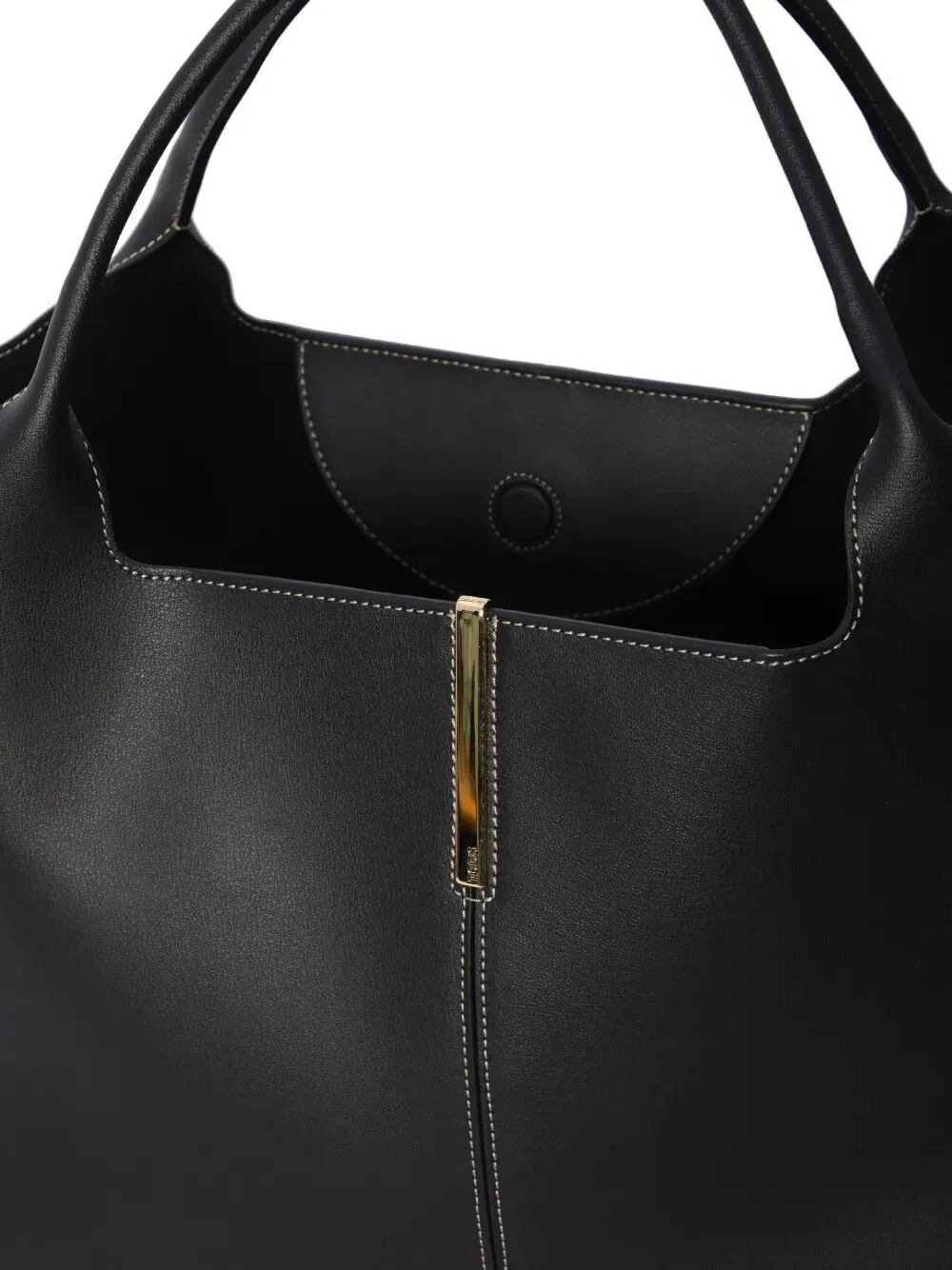 Medium-Small Leather Shopping Bag sold by Wanan Luxury product image thumbnail 2
