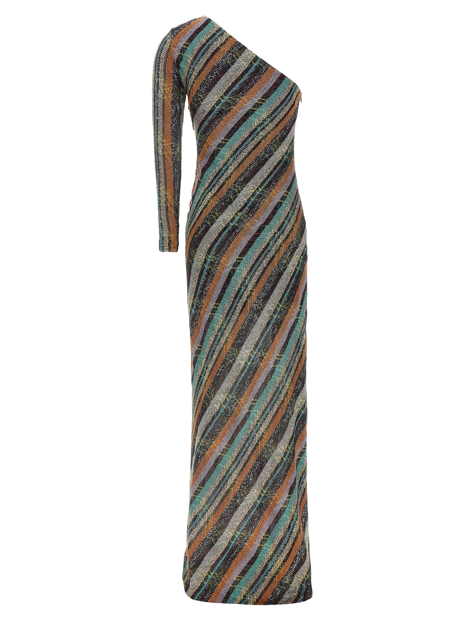 Irregular Zig Zag Dress Dresses Multicolor sold by Wanan Luxury product image thumbnail 2