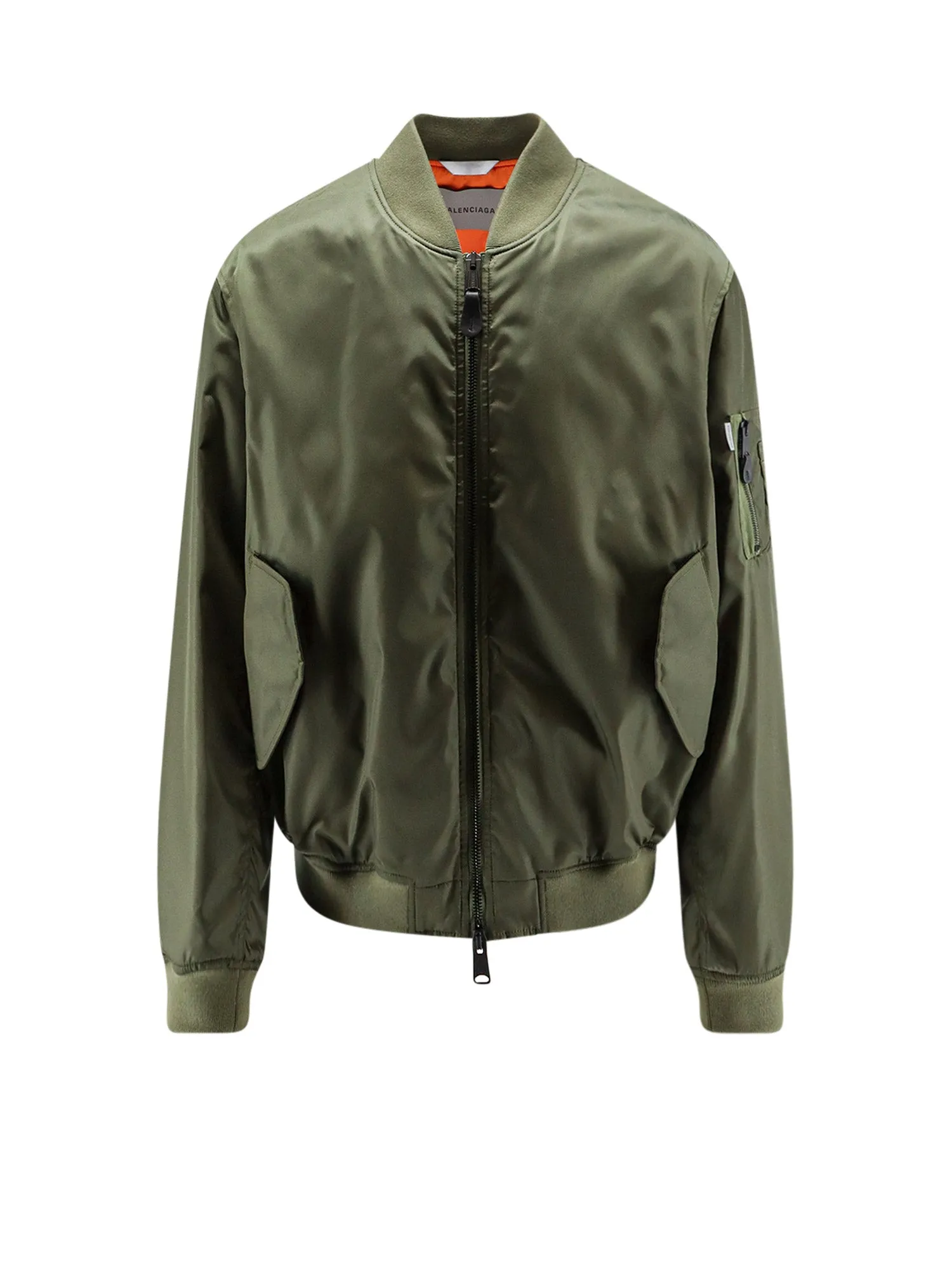 Nylon Bomber With Orange Lining sold by Wanan Luxury