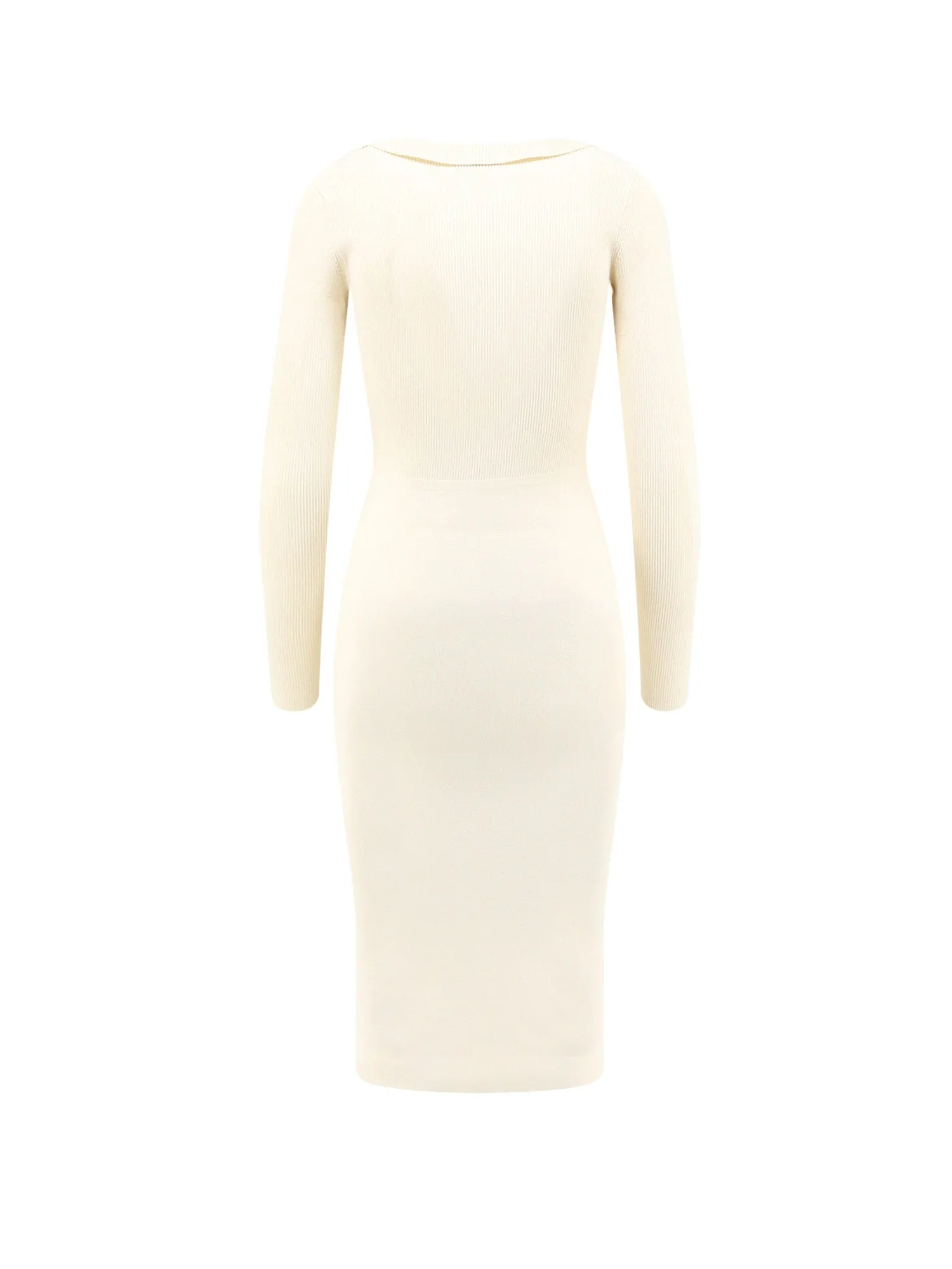 Long Viscose Blend Dress sold by Wanan Luxury product image thumbnail 2