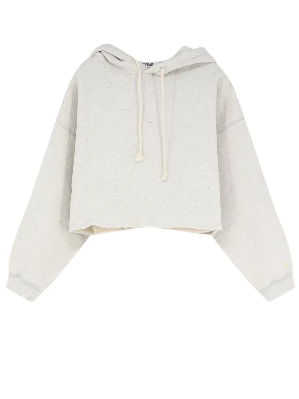 Cotton Crop Sweatshirt made by Golden Goose