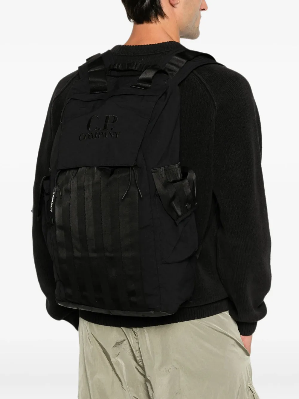 Logo-Embroidered Backpack sold by Wanan Luxury product image thumbnail 2