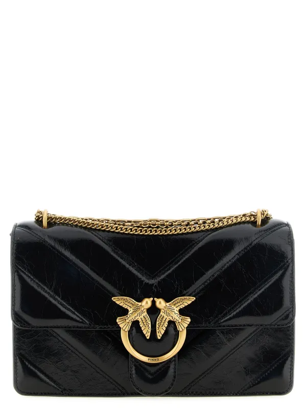 Love Shoulder Bags Black made by Pinko