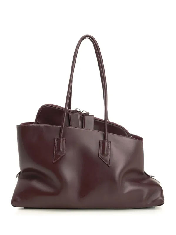 La Passeggiata Medium Shoulder Bags Brown made by The Attico