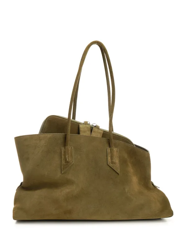 La Passeggiata Shoulder Bags Brown made by The Attico