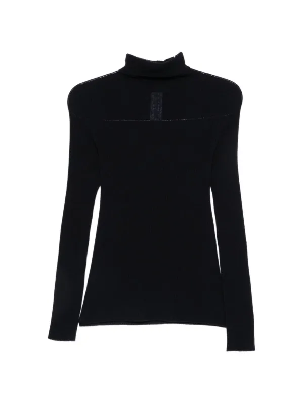 Wool Turtle-Neck Sweater made by Fabiana Filippi