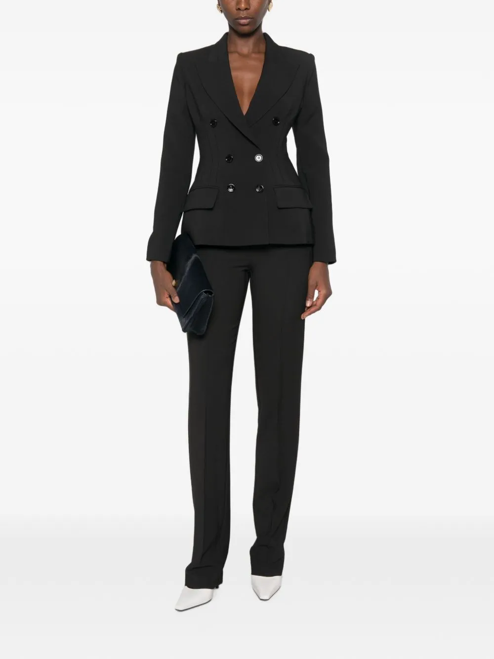 Double-Breasted Jacket sold by Wanan Luxury product image thumbnail 5