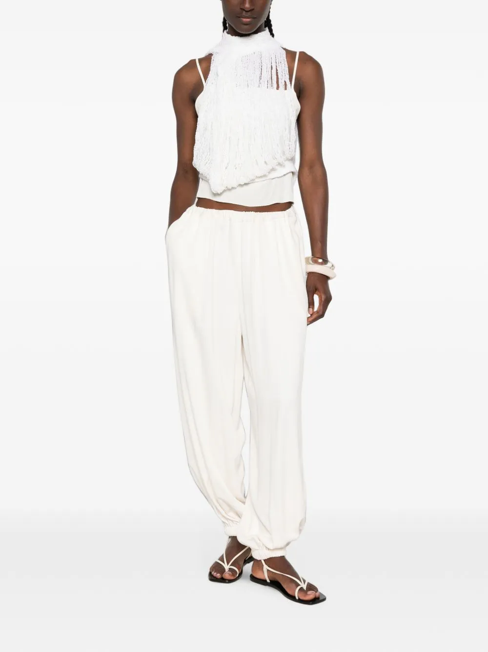 Wool And Silk Blend Top sold by Wanan Luxury product image thumbnail 5