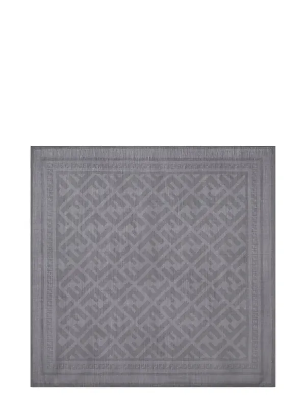 Wool And Silk Scarf made by Fendi