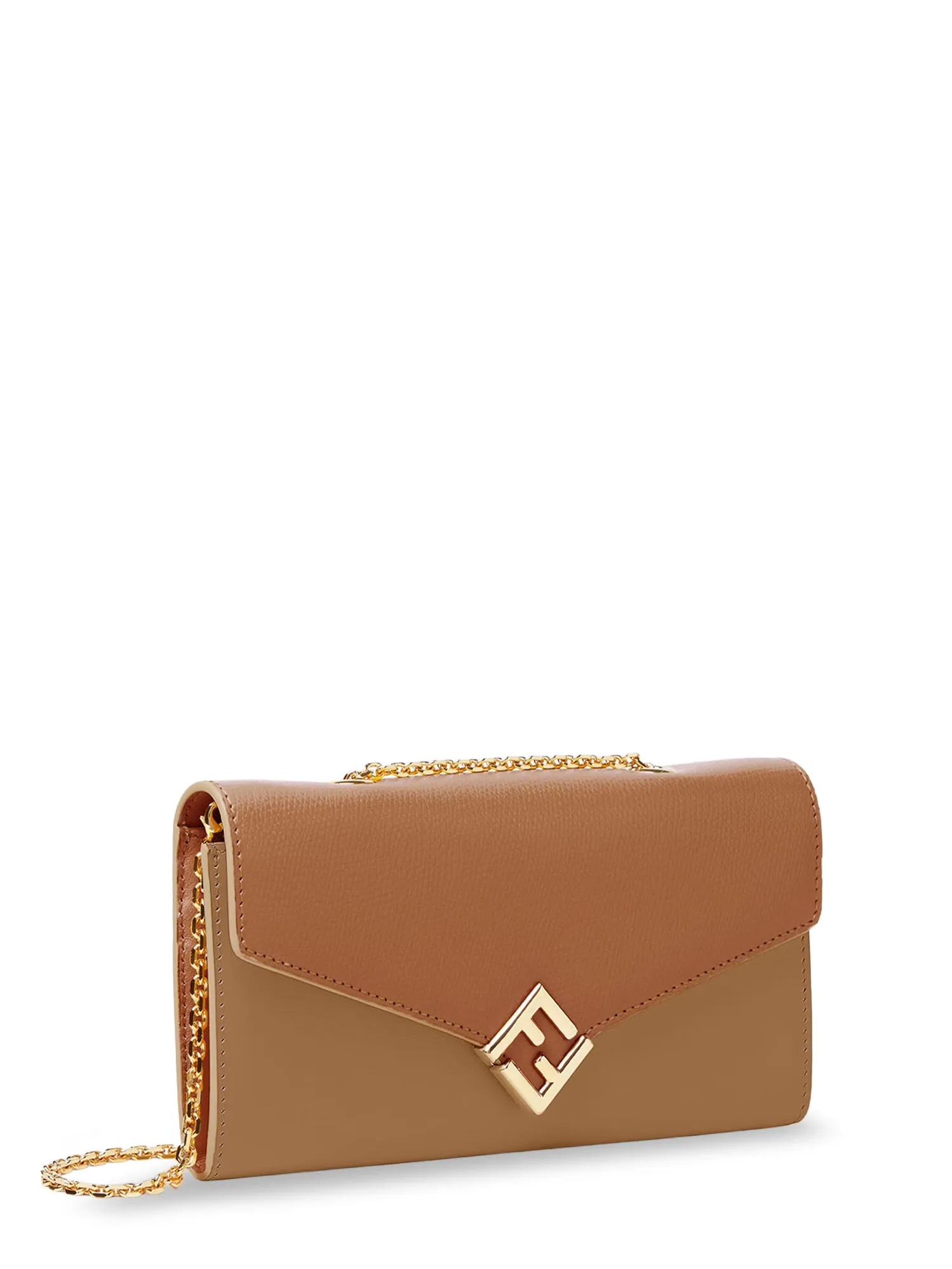 On Chain Ff Diamonds Leather Wallet sold by Wanan Luxury product image thumbnail 3