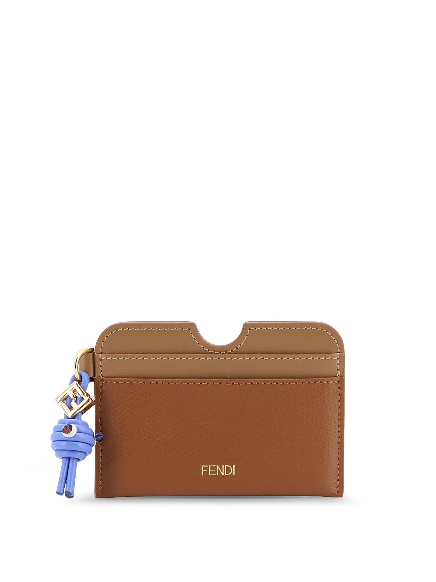 Ff Diamonds Leather Card Holder sold by Wanan Luxury