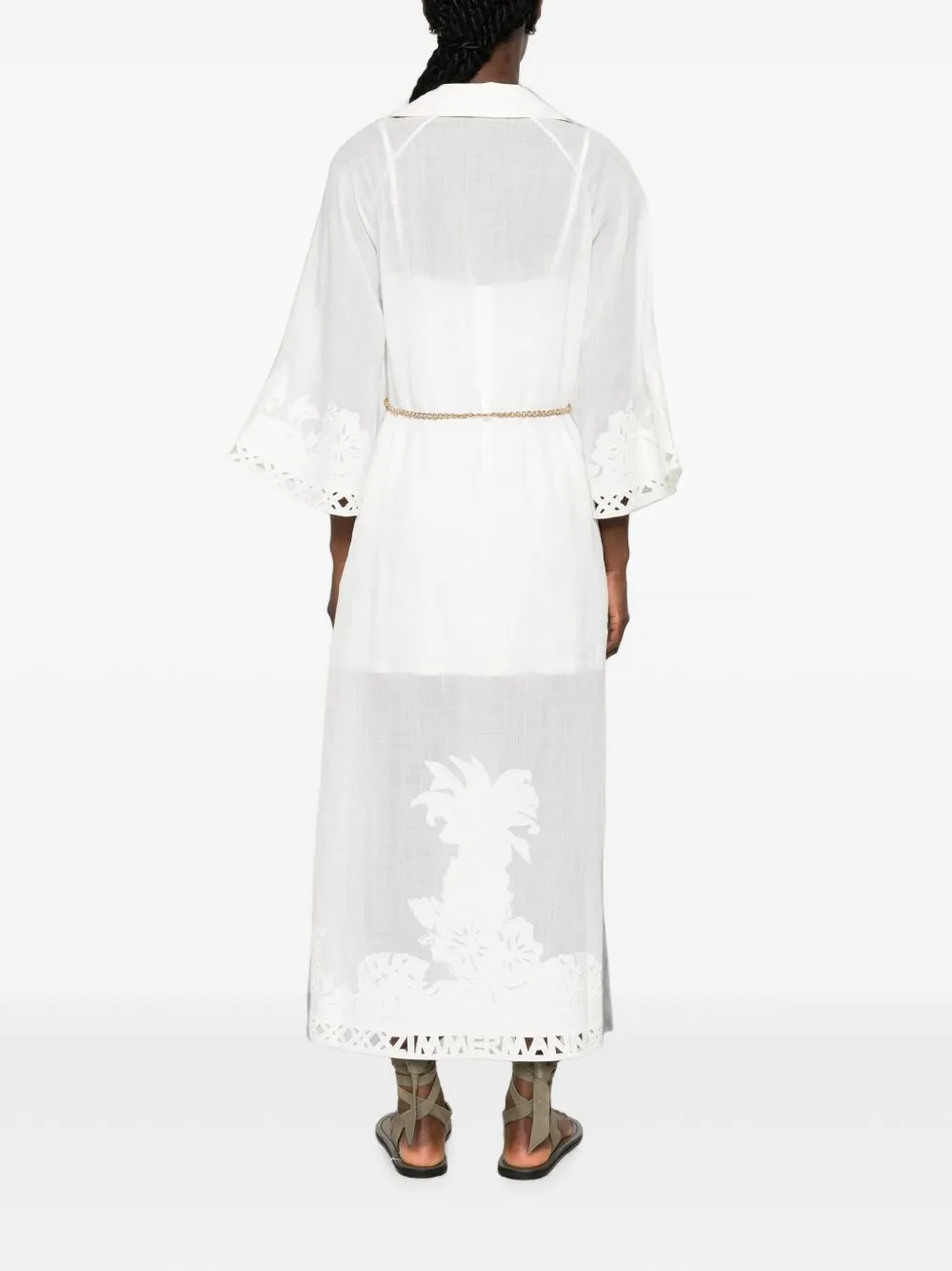 Indra Embroidered Maxi Dress sold by Wanan Luxury product image thumbnail 5