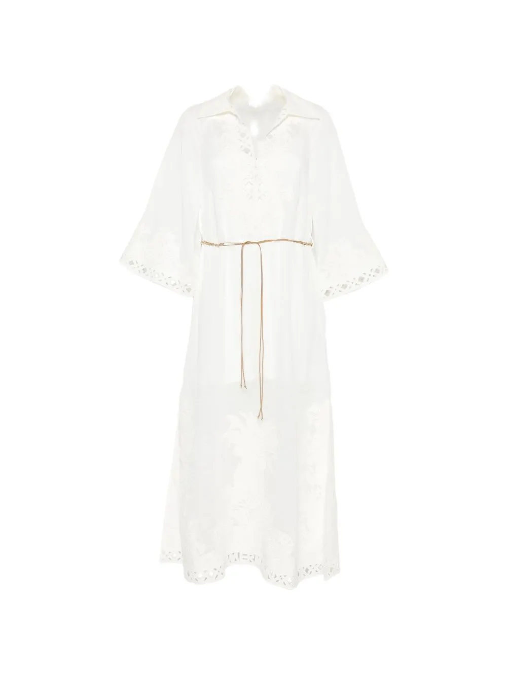 Indra Embroidered Maxi Dress sold by Wanan Luxury