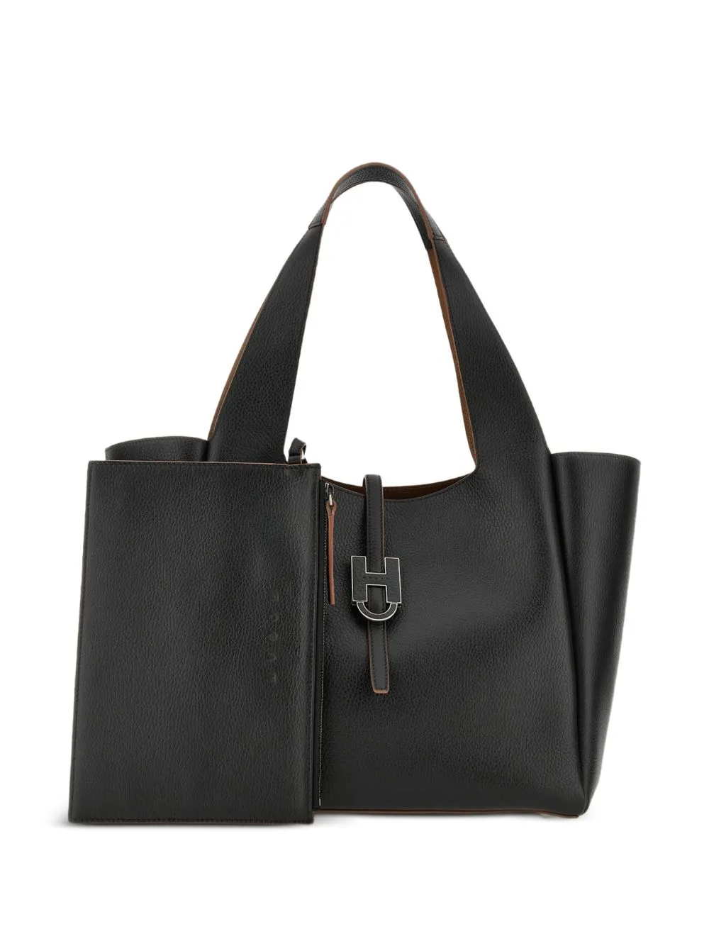 Hogan Trenc Leather Tote Bag sold by Wanan Luxury product image thumbnail 5