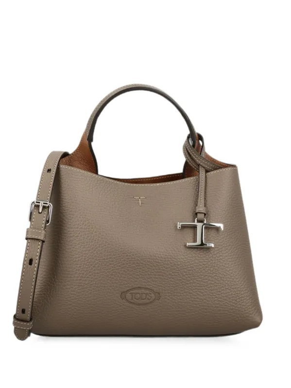 T Timeless Micro Leather Handbag made by Tod's