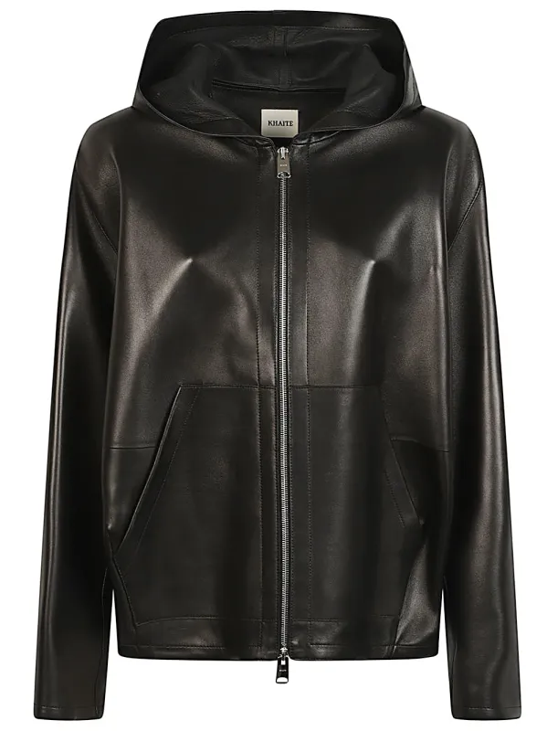 Darlo Leather Jacket made by KHAITE