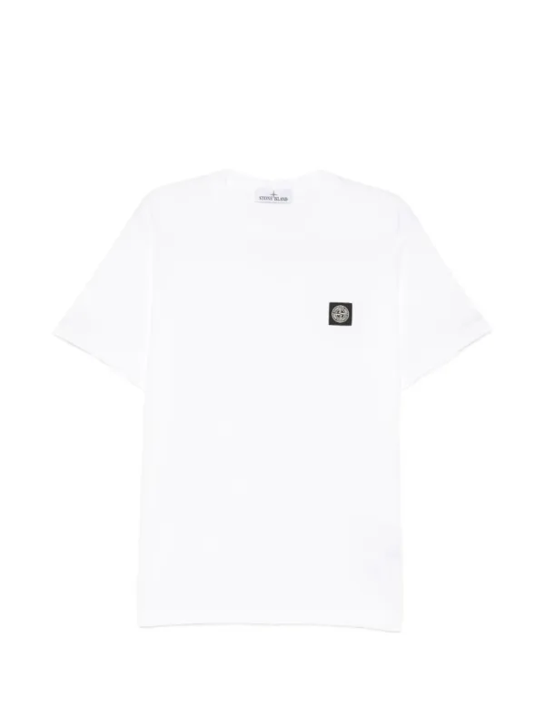 Logo Cotton T-Shirt made by Stone Island