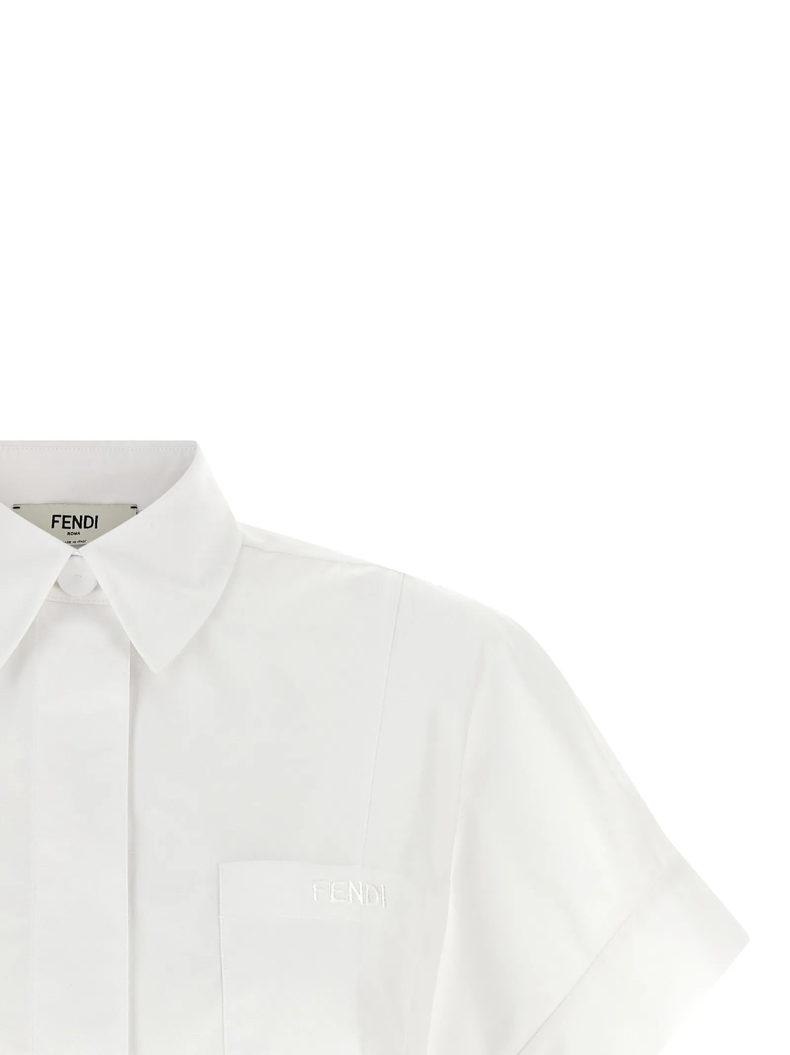 Maxi Button Shirt White sold by Wanan Luxury product image thumbnail 3