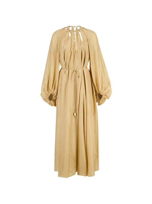 Mahon Silk Maxi Dress made by Zimmermann