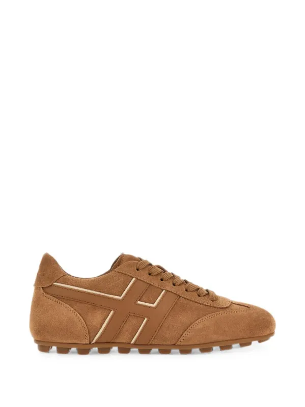 H693 Leather Sneakers made by Hogan