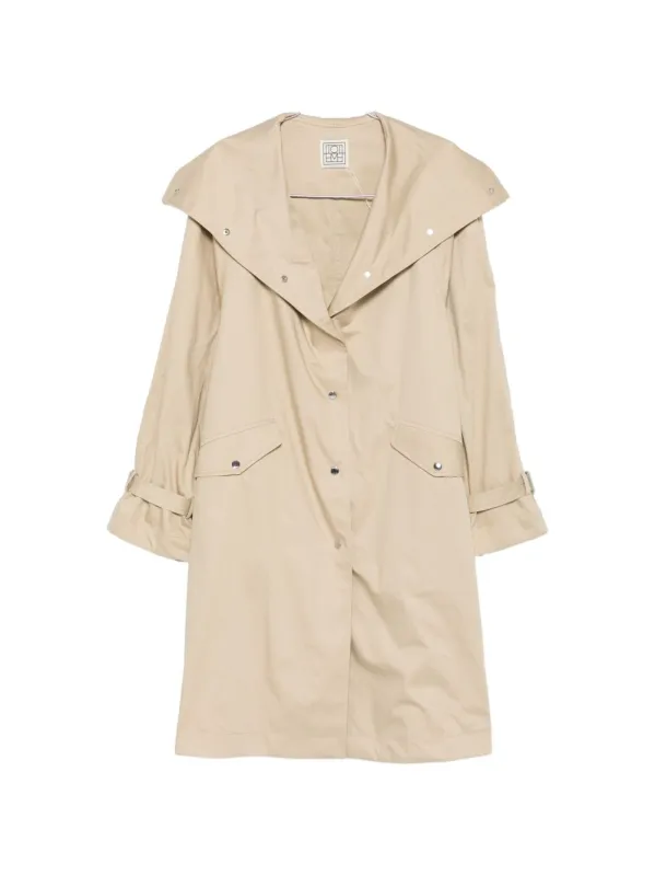Cotton Trech Coat made by Toteme