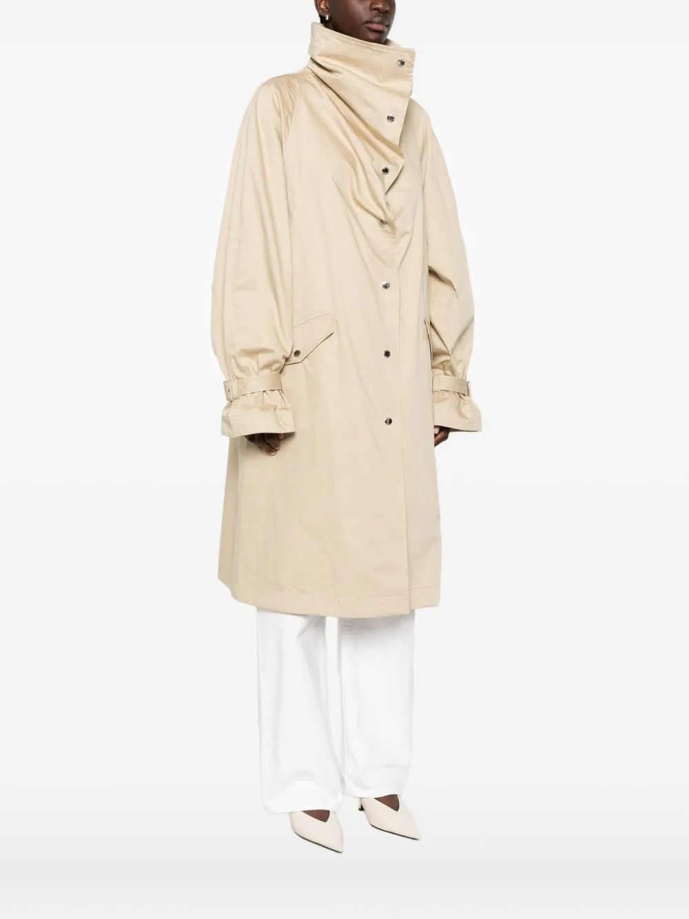 Cotton Trech Coat sold by Wanan Luxury product image thumbnail 5
