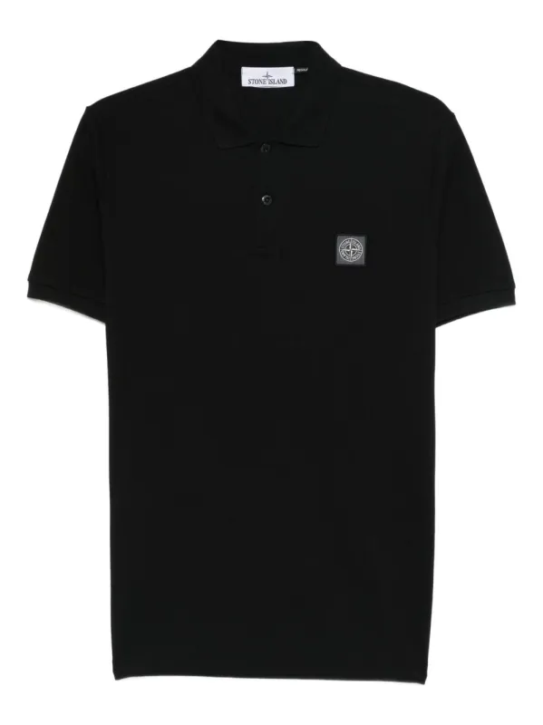Logo Cotton Polo Shirt made by Stone Island
