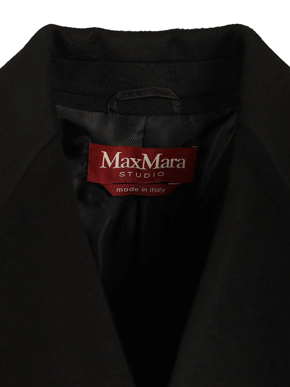 Double-Breasted Wool Drap Coat Coats Black sold by Wanan Luxury product image thumbnail 4