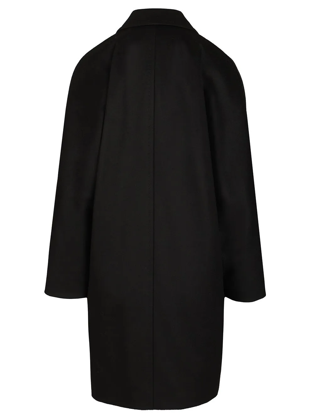 Double-Breasted Wool Drap Coat Coats Black sold by Wanan Luxury product image thumbnail 2