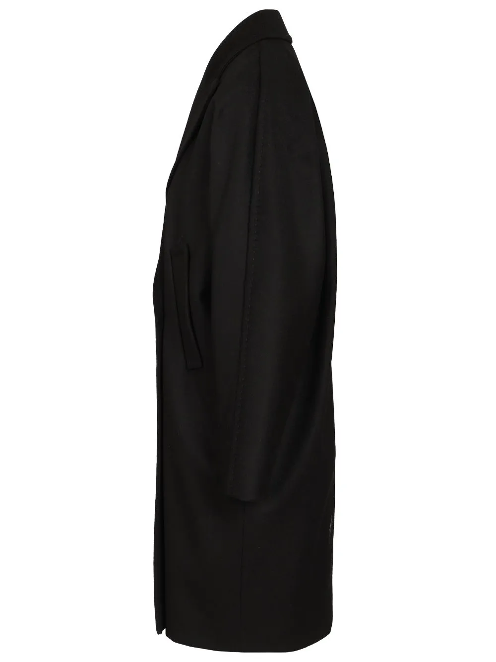 Double-Breasted Wool Drap Coat Coats Black sold by Wanan Luxury product image thumbnail 3
