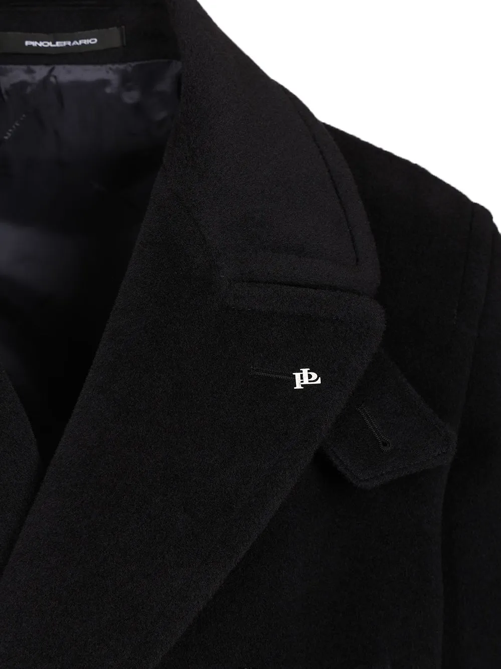 Double-Breasted Wool Coat Blue sold by Wanan Luxury product image thumbnail 4