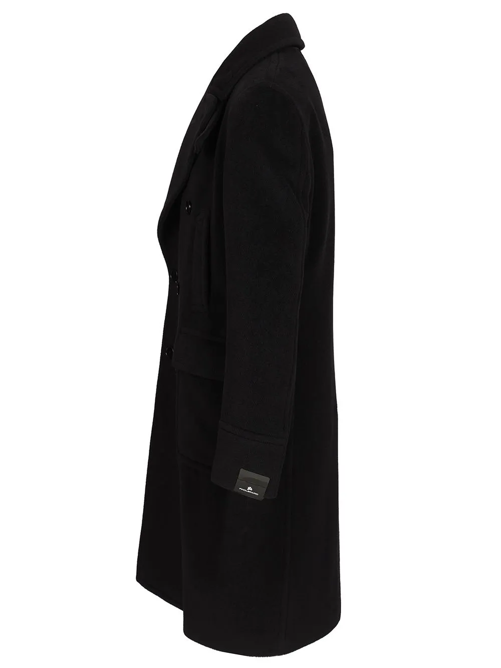 Double-Breasted Wool Coat Blue sold by Wanan Luxury product image thumbnail 3