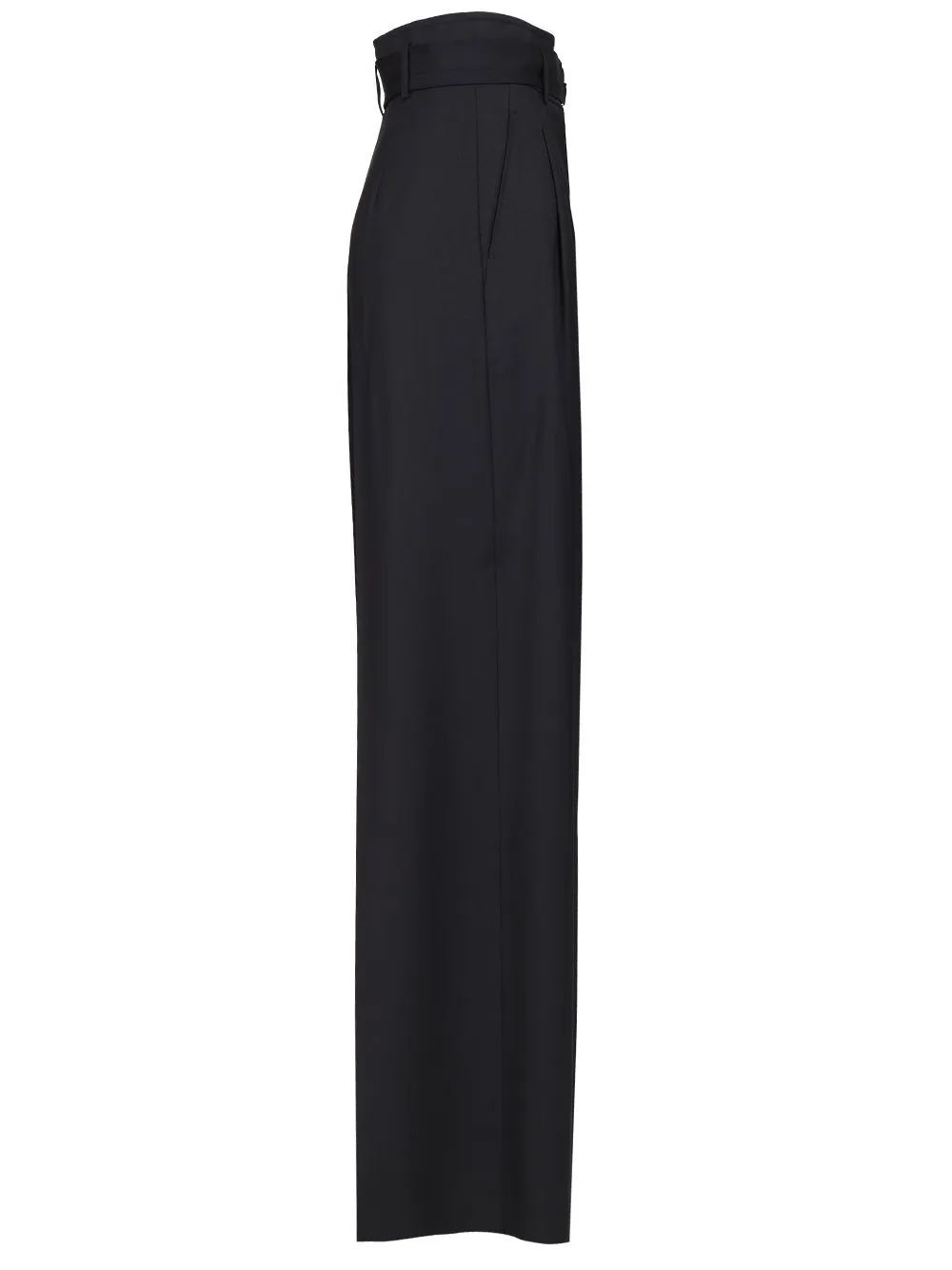 High-Waisted Trousers Blue sold by Wanan Luxury product image thumbnail 3