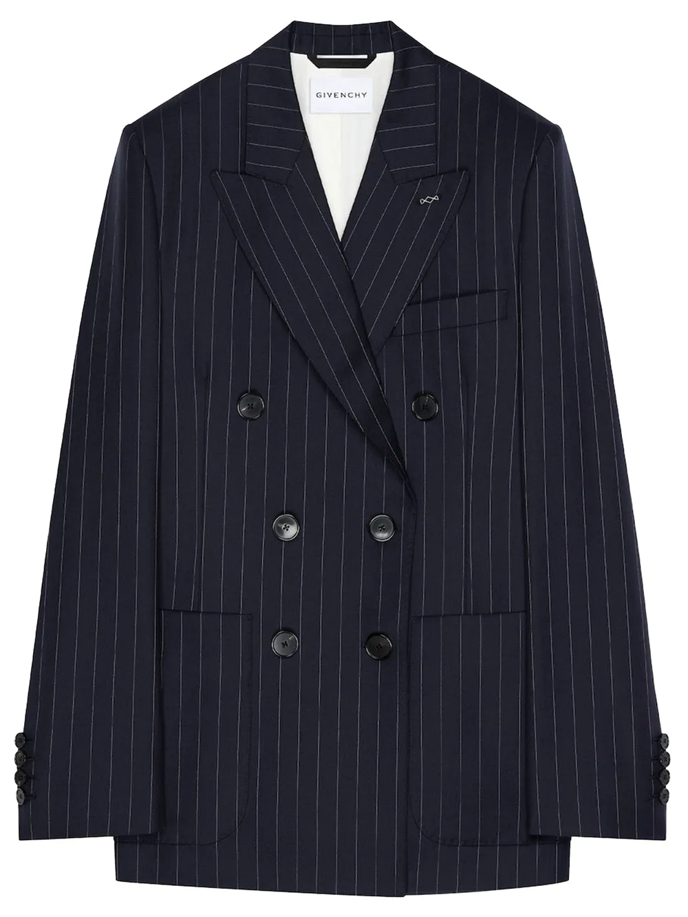 Double Breasted Jacket In Wool sold by Wanan Luxury