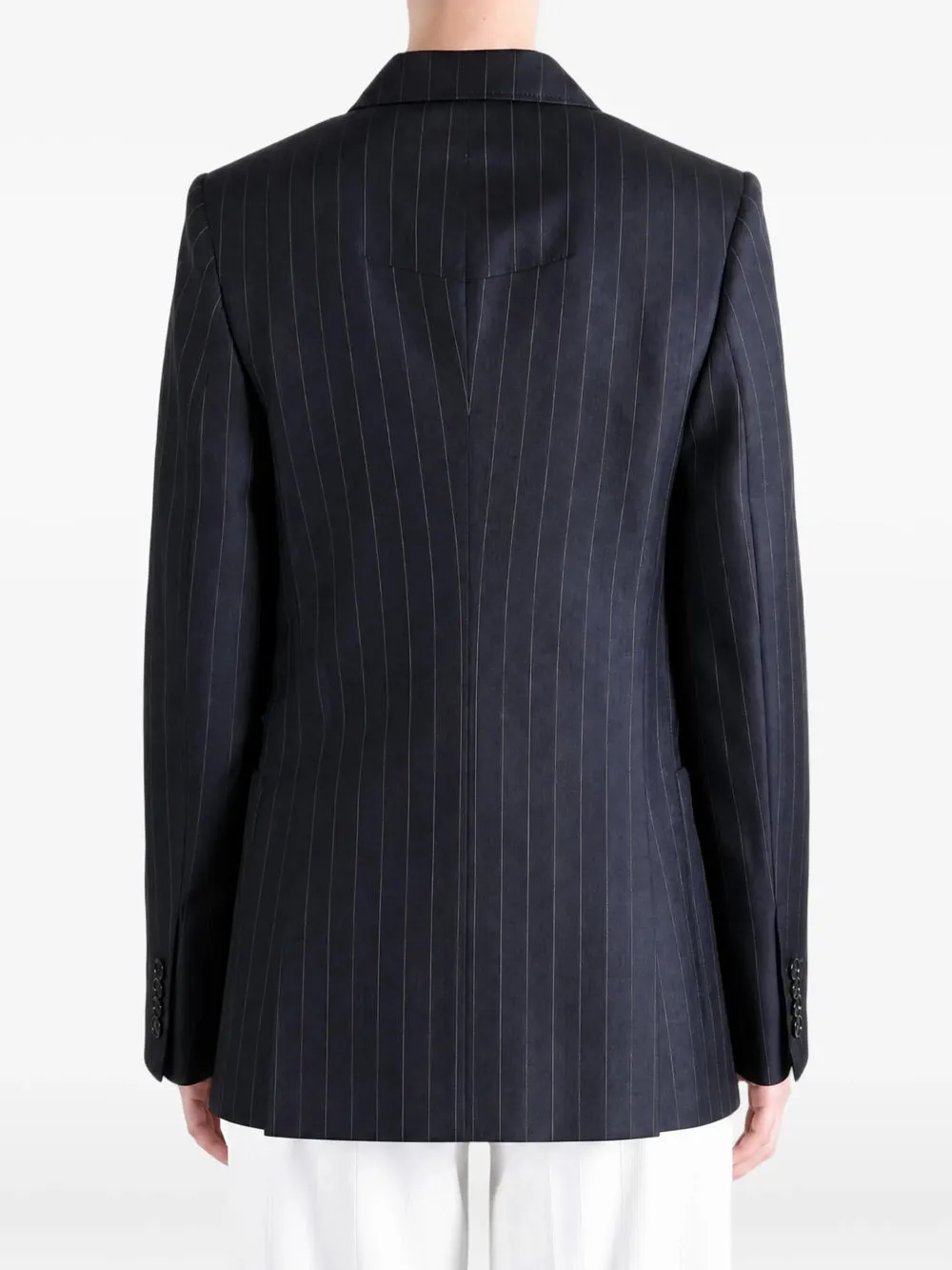 Double Breasted Jacket In Wool sold by Wanan Luxury product image thumbnail 3