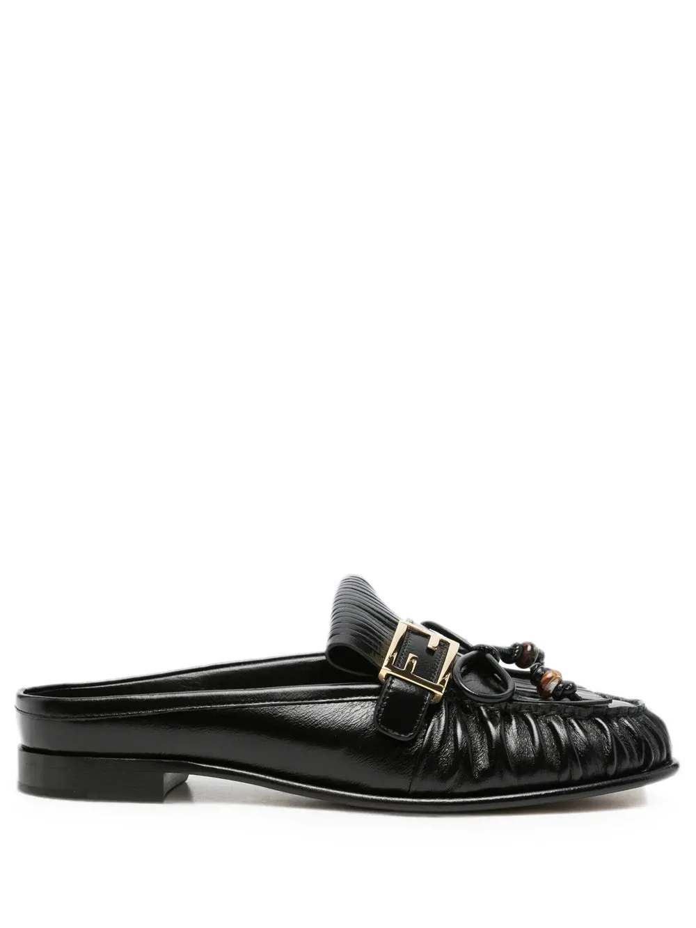Baguette Leather Sabots sold by Wanan Luxury